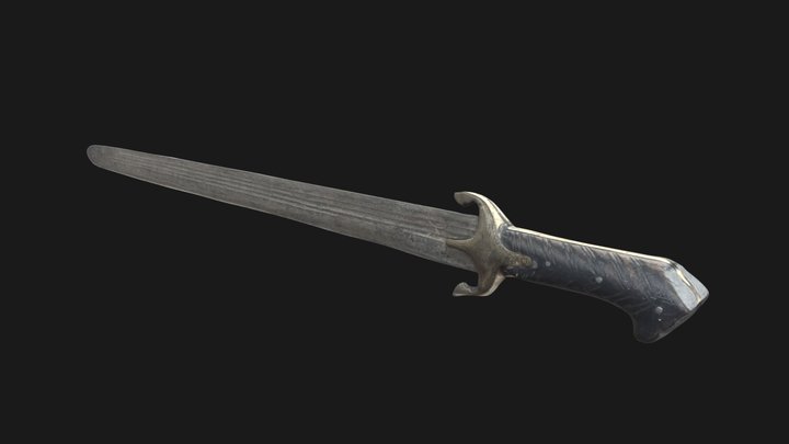Jatagan_Palaš 3D Model