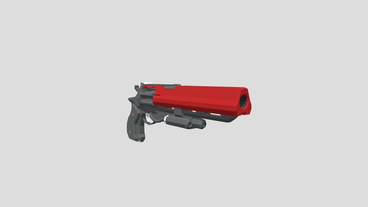 Револьвер 3D Model