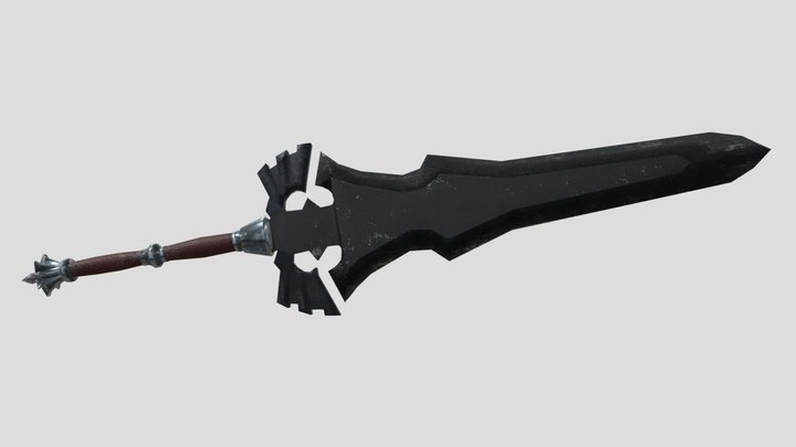 Royal Guard's Claymore 3D Model