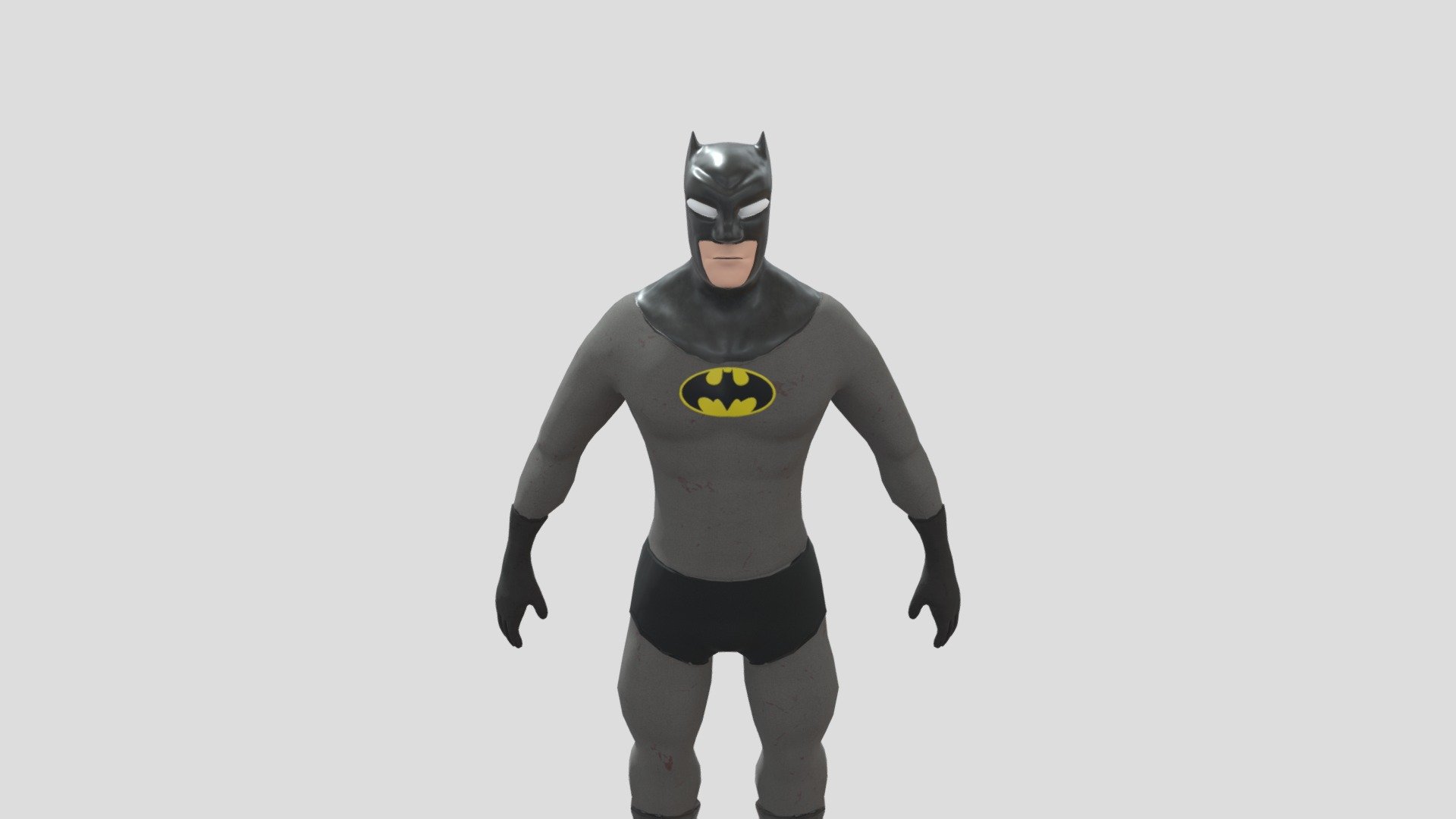 Batman 3d Model By Dayana Mejias [f54c028] Sketchfab