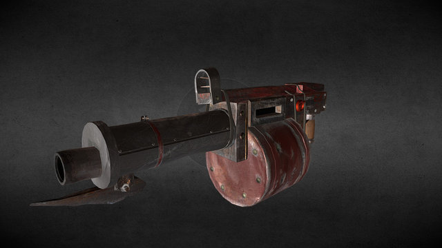 Da Gun 3D Model