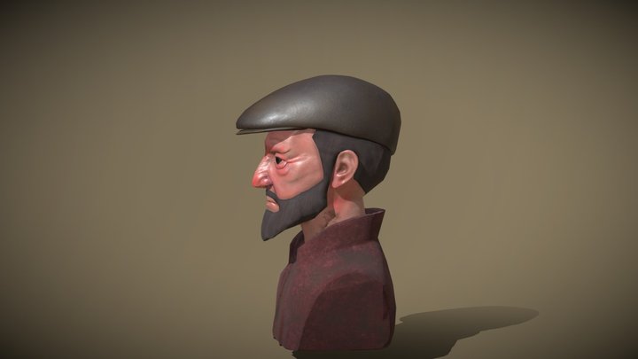 CoalMinerGuyCool 3D Model