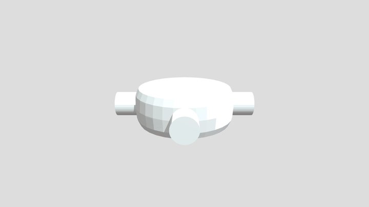 Wooden Connector Toy 3D Model