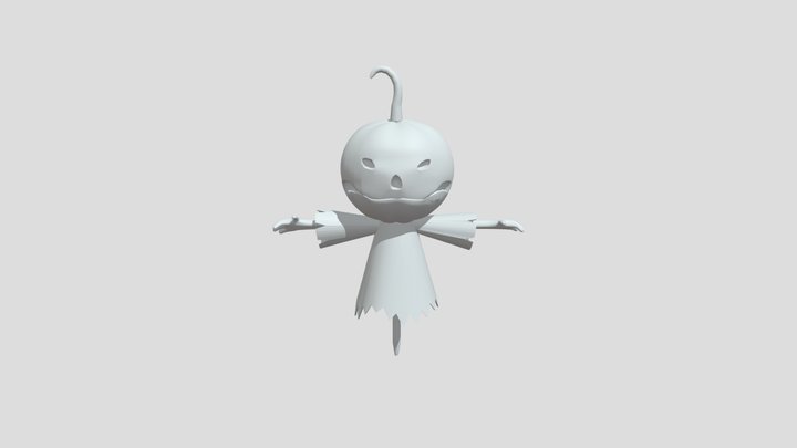 luksa_AR_crow_dude_animation 3D Model