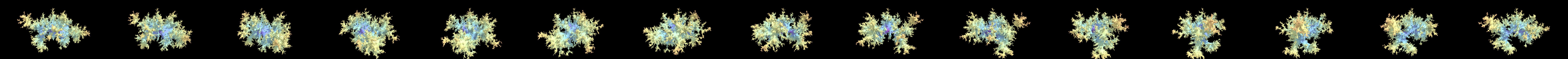 Simple triangulation with 1M faces 3D Model