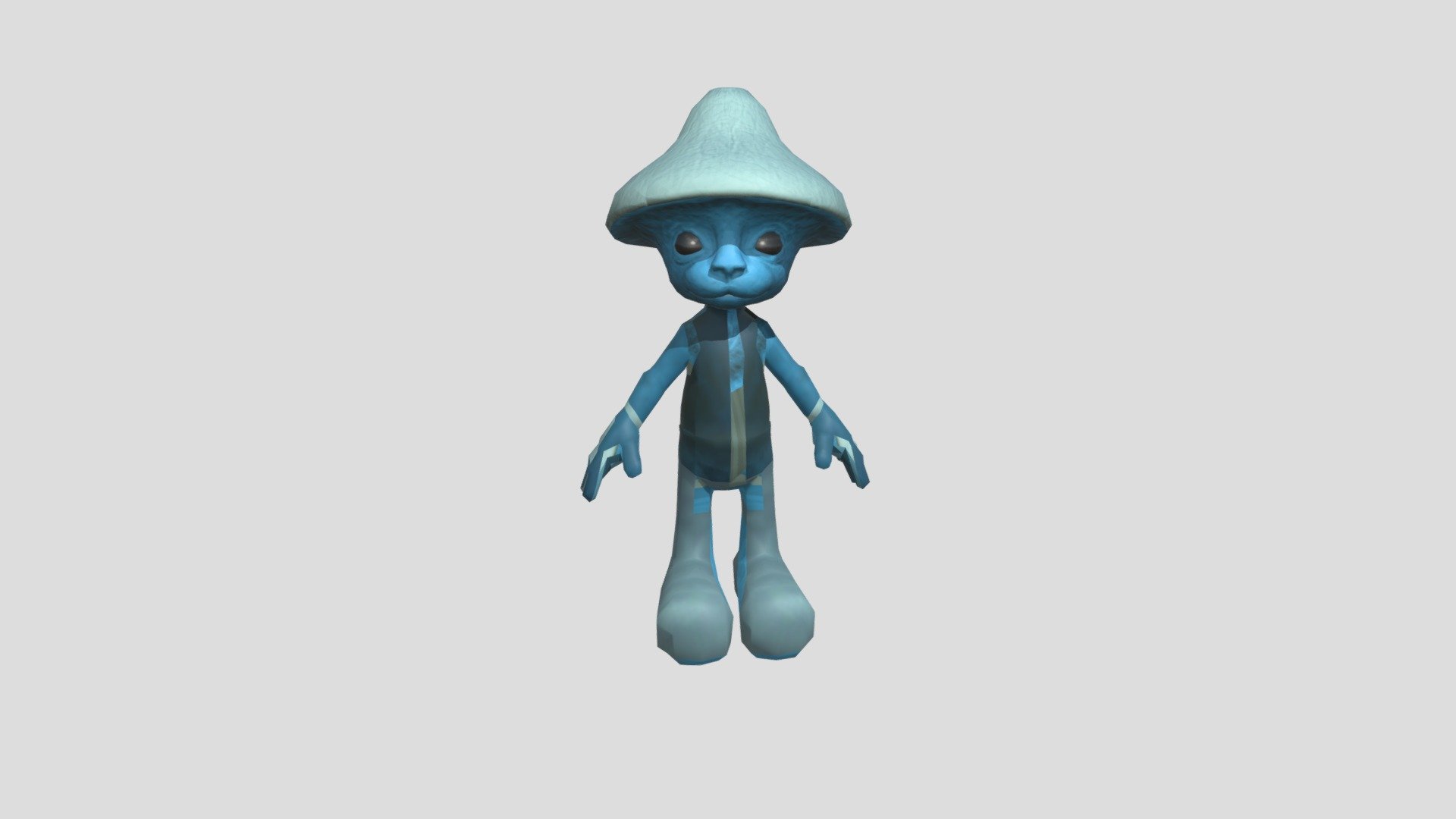 SMURF CAT 3D model 3D printable