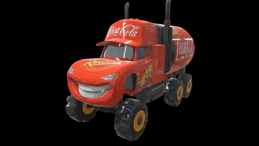 Monster truck 3d model
