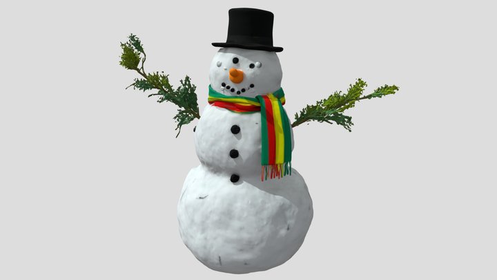 Homo crystallinus - snowman – Modello 3D gratuito STL