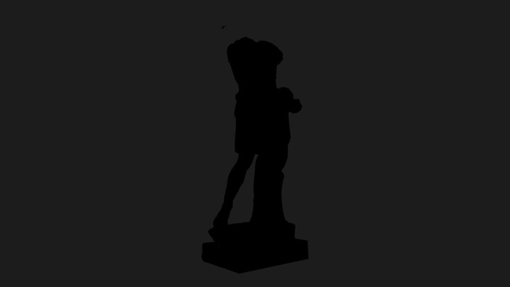 Stature of a soldier 3D Model