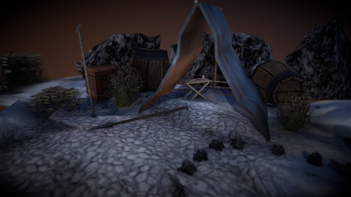 The Forgotten Base Camp 3D Model