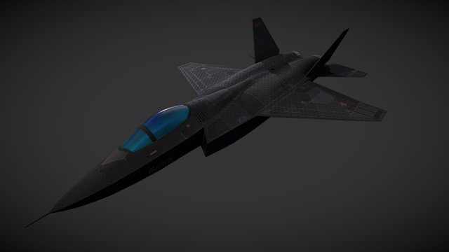 Shenyang J-31 3D Model