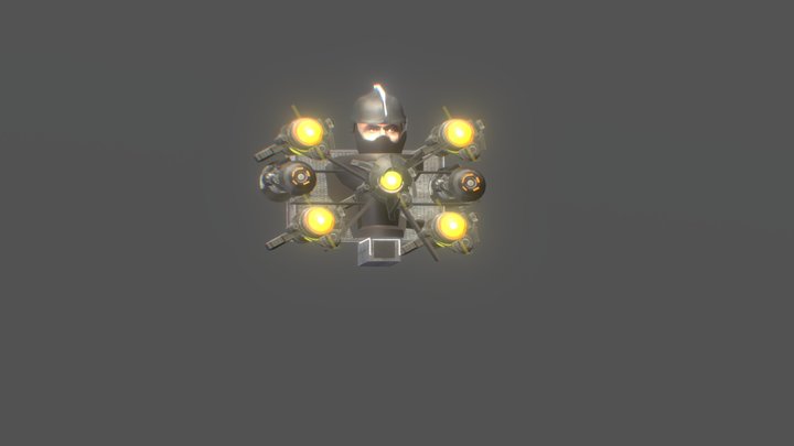 laser astro toilet episode 74 3D Model