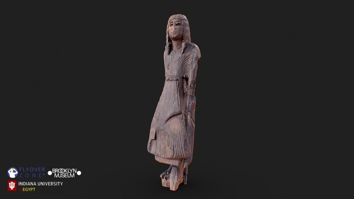 3D rendering of Sa-Iset the Younger