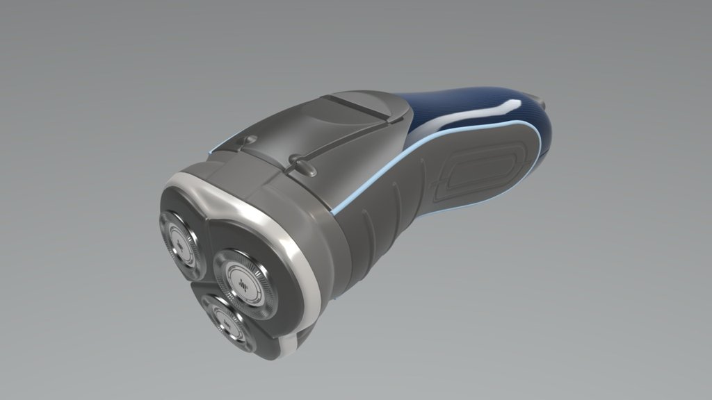 Electric Shaver - 3D model by mrchristopher3d [f55241c] - Sketchfab