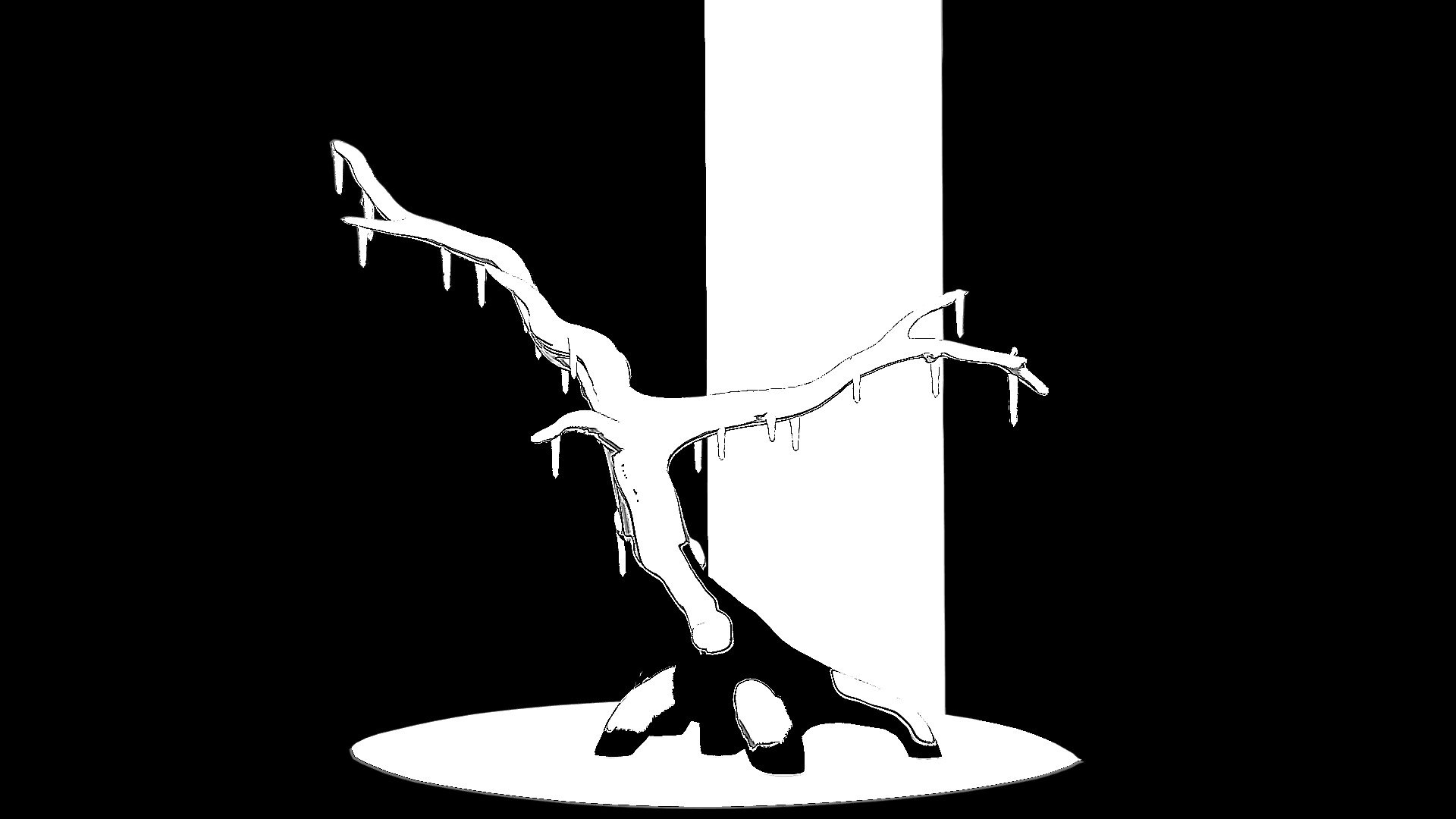3D Inktober   2019 Freeze 4