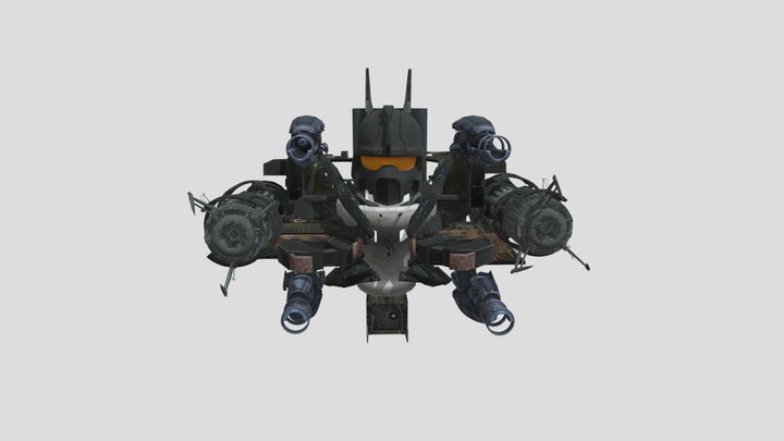 AstroDestructor 3D Model