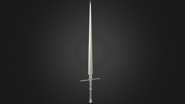 15th Century Great Sword – Modello 3D gratuito STL