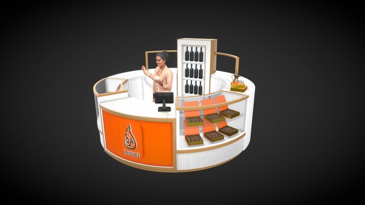 3X3 3D Model
