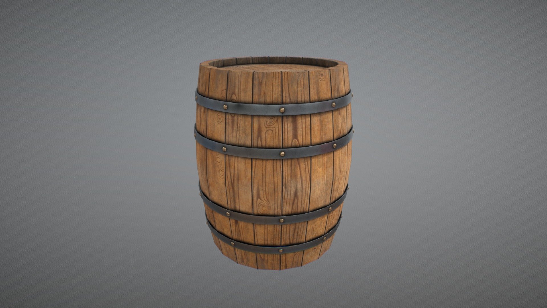 Wood barrel