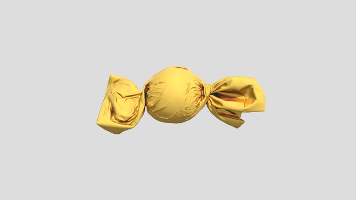twist wrap candy 3D Model