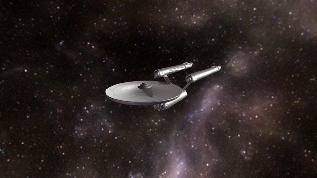 USS Enterprise NCC-1701 3D Model