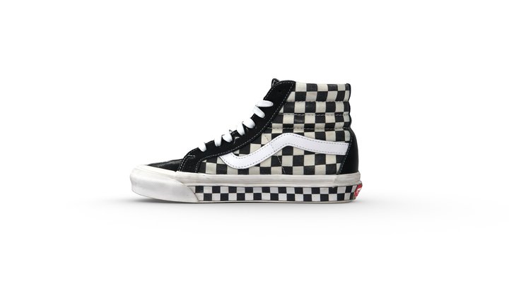 Vans Shoe 3D Model