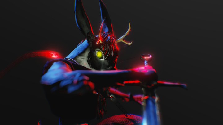 Jackrabbit - OC 3D Model