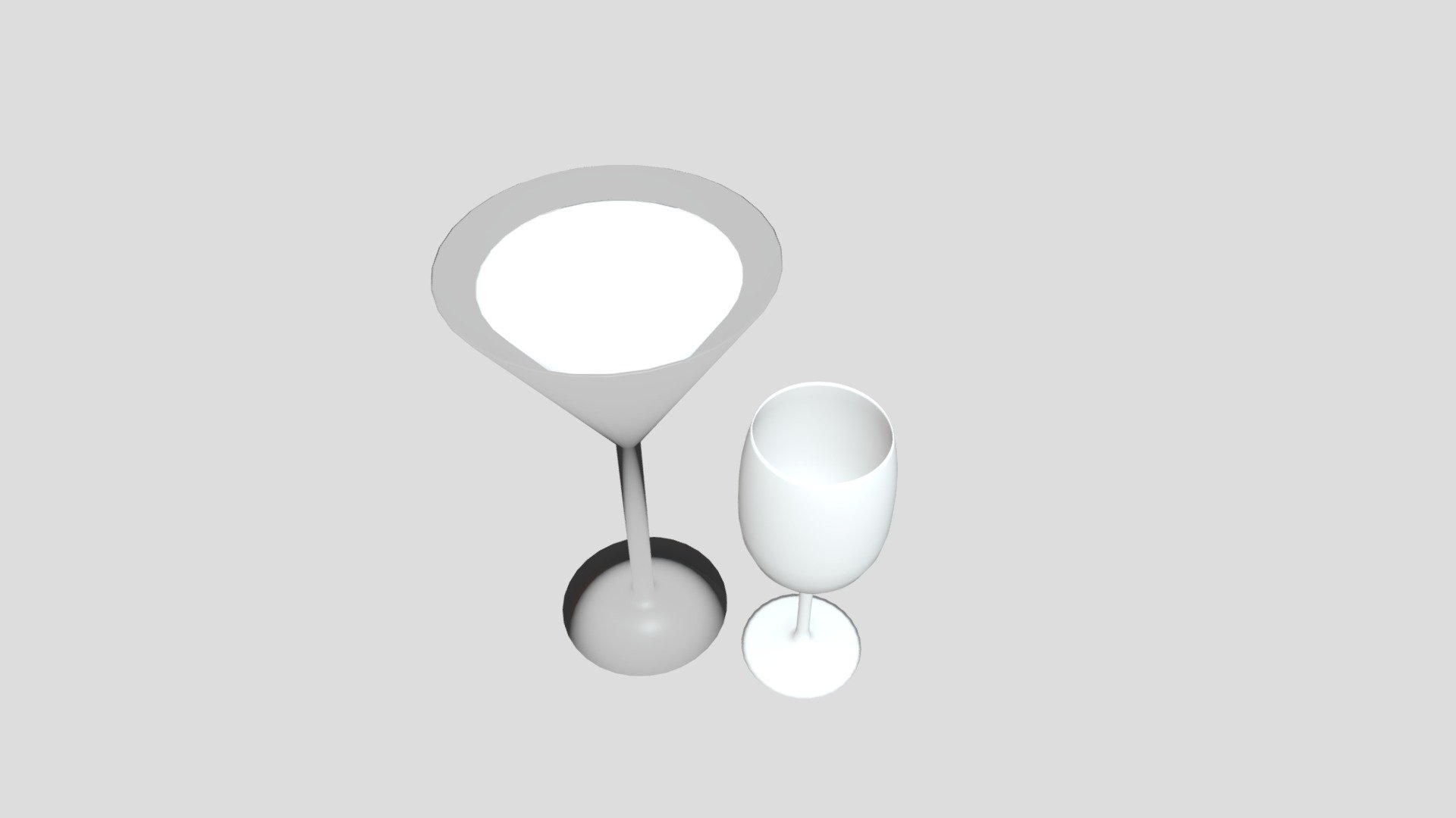 2 Wineglasses