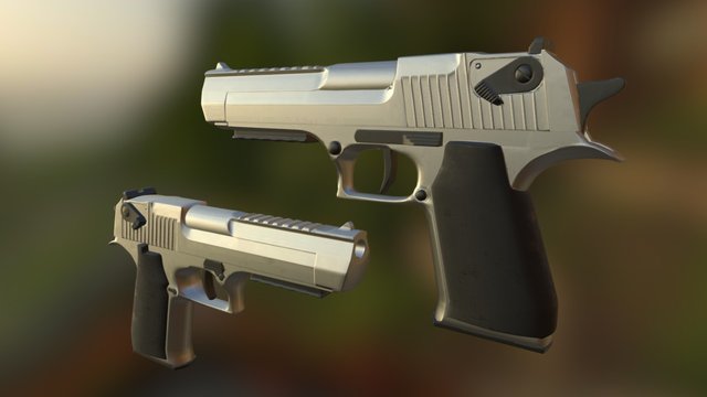 Desert Eagle 3D Model
