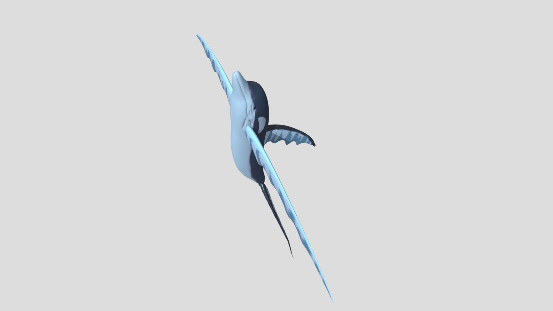 Asia Aqua Space Alien Dolphin. - Download Free 3D model by wotw ...