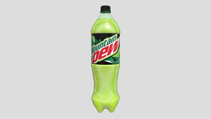 Mountain dew 1.5L 3D Model