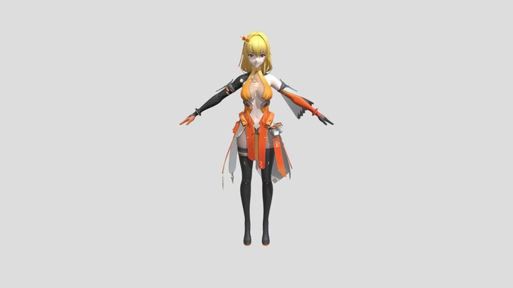 Fenny 1 Snowbreak – Kostenloses 3D-Modell STL