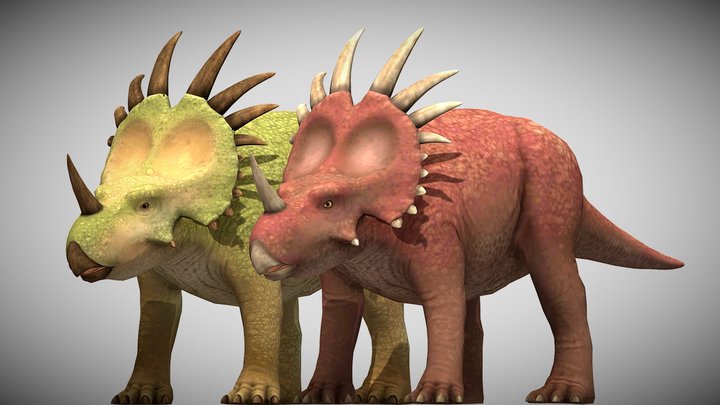 JW: PO Styracosaurus – Free 3D Model STL