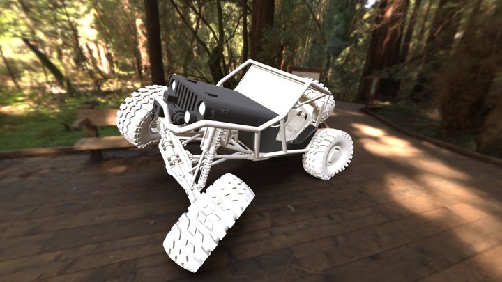 JEEP CRAWLER 3D Model