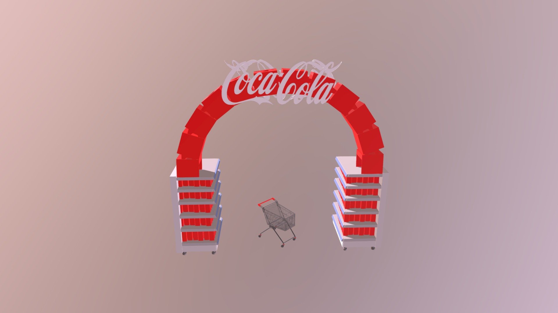 Skyfull Coca-Cola