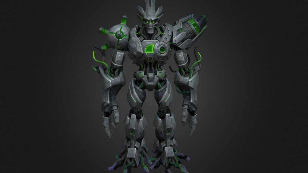 Groot Mecha Flora