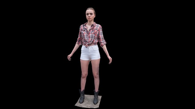 Girl_test 3D Model