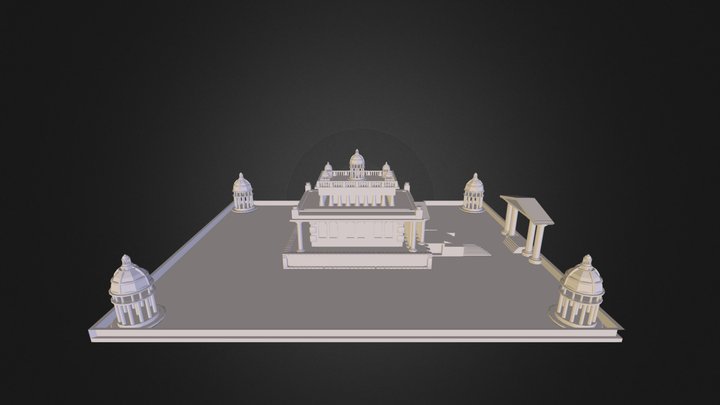 temple_model  3D Model