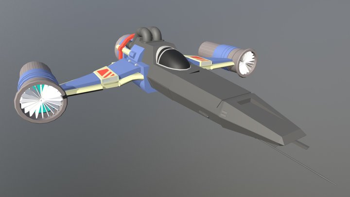 Horizon Omega Model (First Year Project) 3D Model