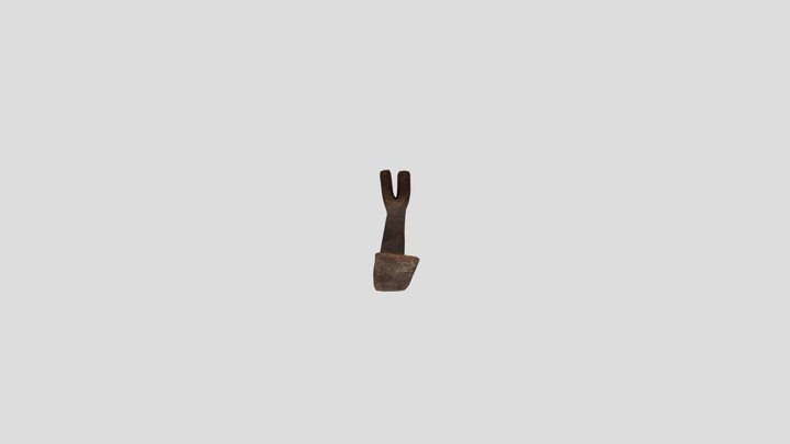 Old Crowbar - Retopology 3D Model