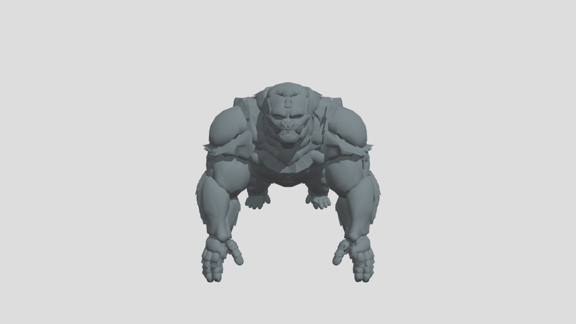 Optimus Primal Gorilla Mode - Download Free 3D model by TFAltModes ...