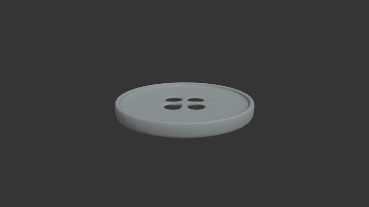 Button 3D Model