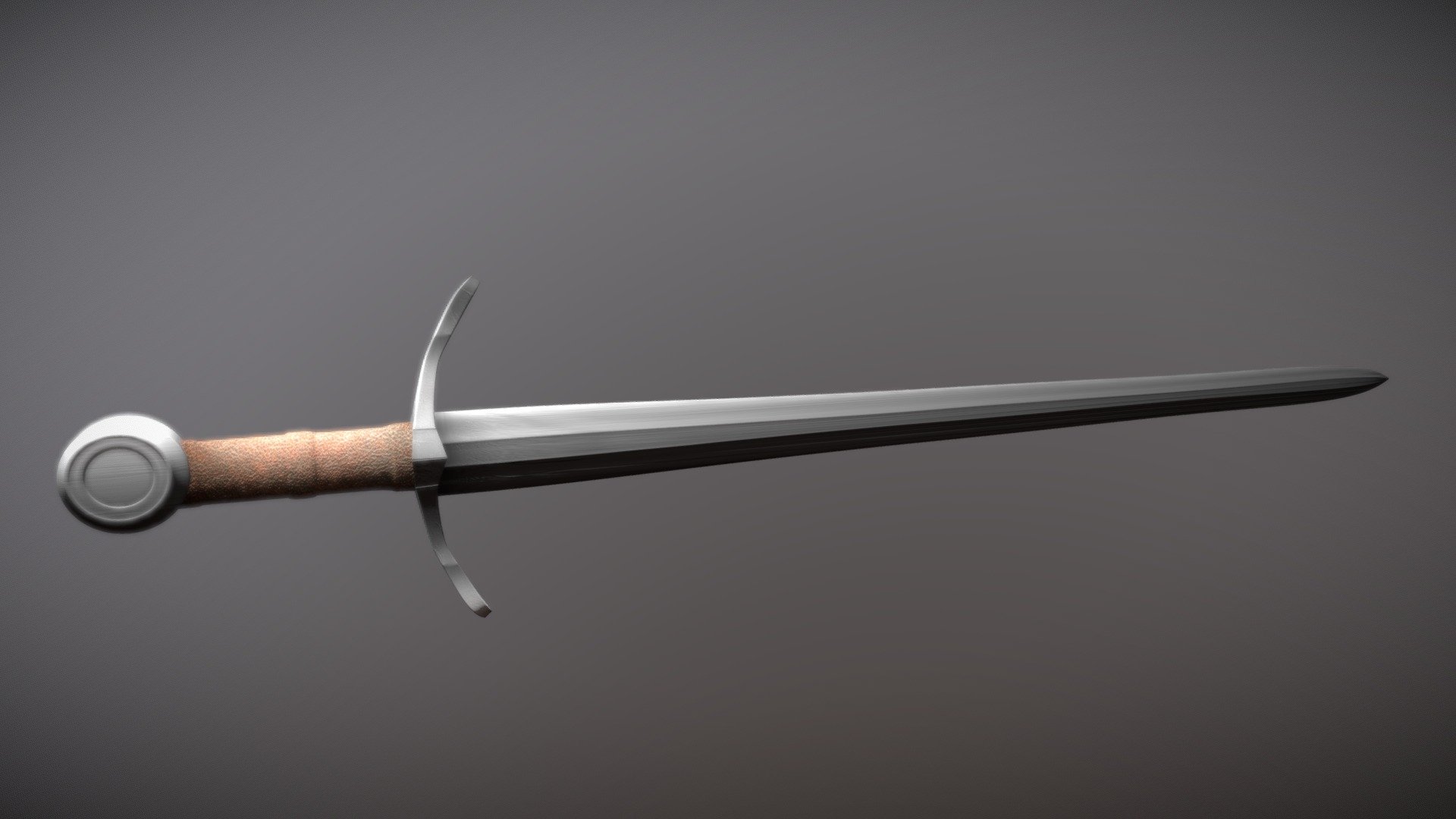 Medeival Sword - Download Free 3D model by Šimon Ustal (@simonustal ...