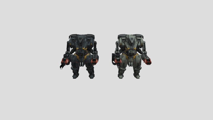 LARGE ASTRO HANDS MODELS 3D Model