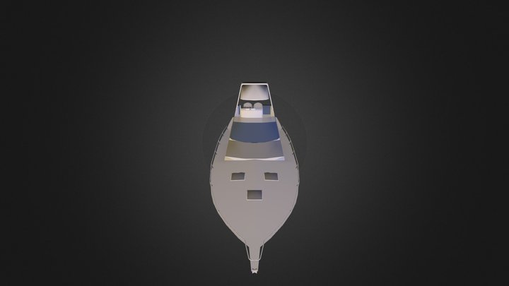 Lancha - Boat 3D Model