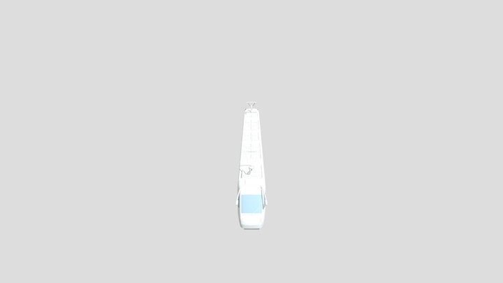 Tram 3D Model
