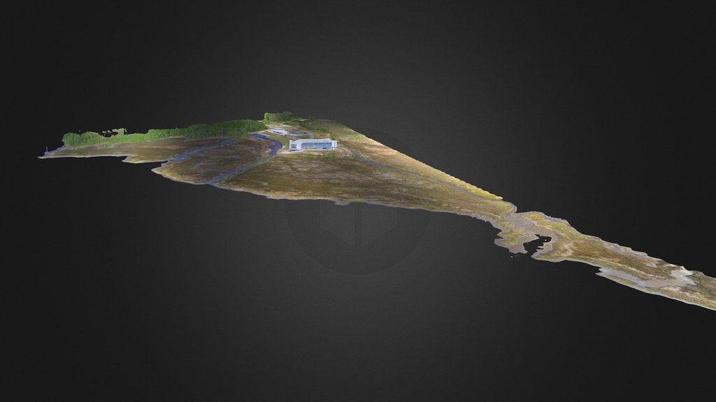 ECU Outer Banks Campus-Coastal Studies Institute — Sketchfab embed 3D viewer