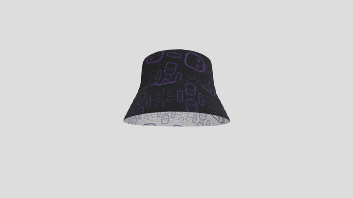 Bucket Hat-SK8 3D Model