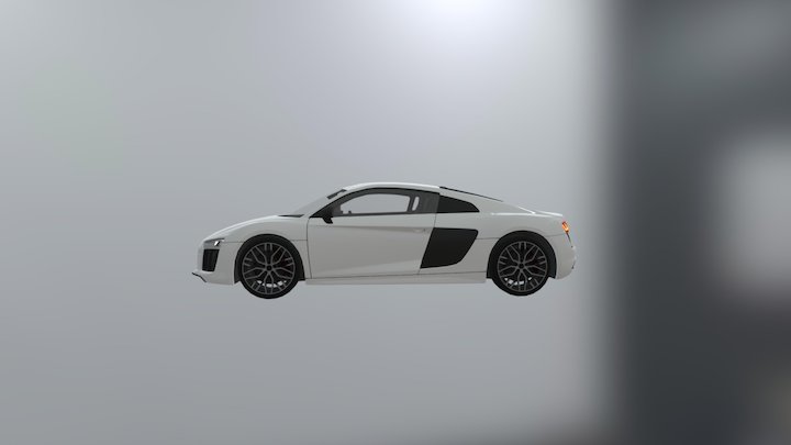 Audi R8 3D Model