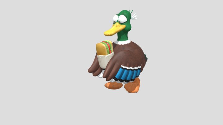 Uncle Dan Balloon 3D Model 3D Model